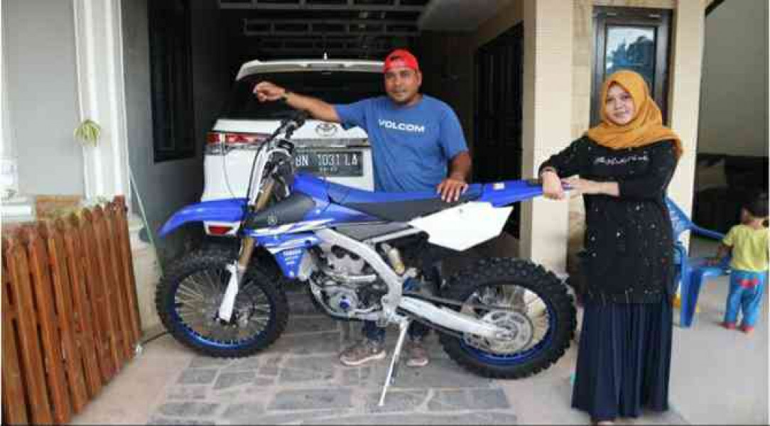 Owner Sirkuit Andri 1031 Boyong YZ250FX di Sumber Jadi Jebus