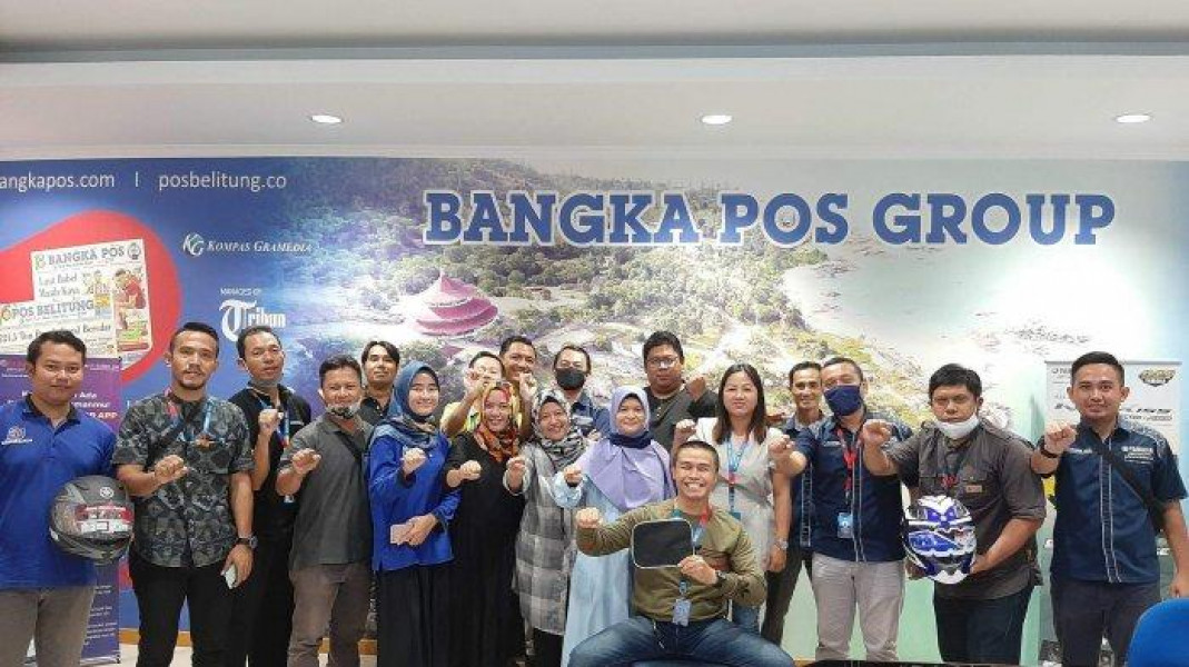 Yamaha CV Sumber Jadi Bangka Belitung Kunjungi Bangka Pos, Kenalkan Produk Terbaru Yamaha 2020